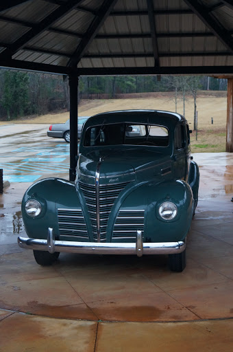 1939 Plymouth, replica of vehicle used by the Presleys to move from Tupelo to Memphis