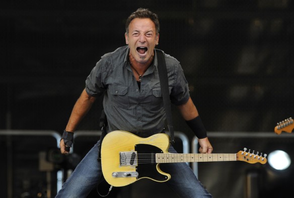 Springsteen yelling at his fans for not liking him enough