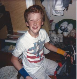 Ryan Hilligoss, bedroom at Godfrey, Il 1984