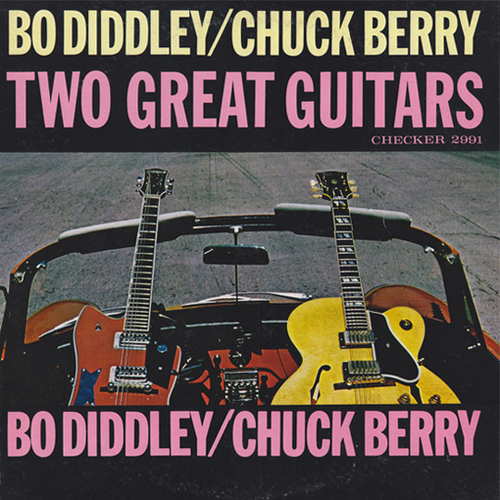 Bo Didley/Chuck Berry Two Great Guitars album cover