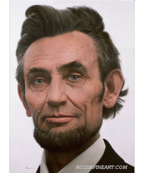 Abraham Lincoln in lifelike color