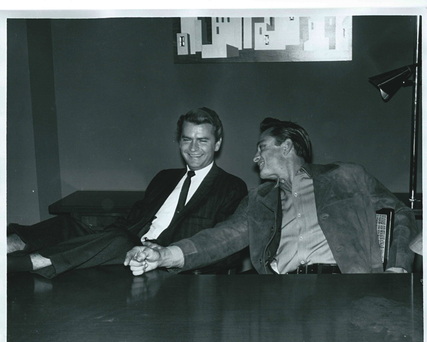 Two great American visionaries, Sam Phillips and Johnny cash