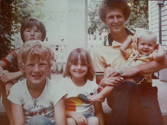 The Hilligoss Wrecking Crew: Ryan, Sean, Erin, Kevin and Joel