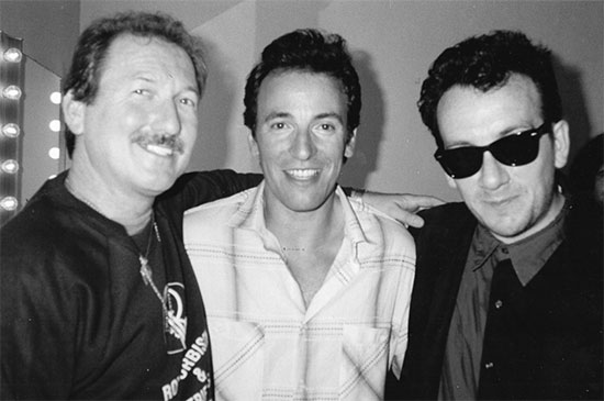 Bruce with James Burton